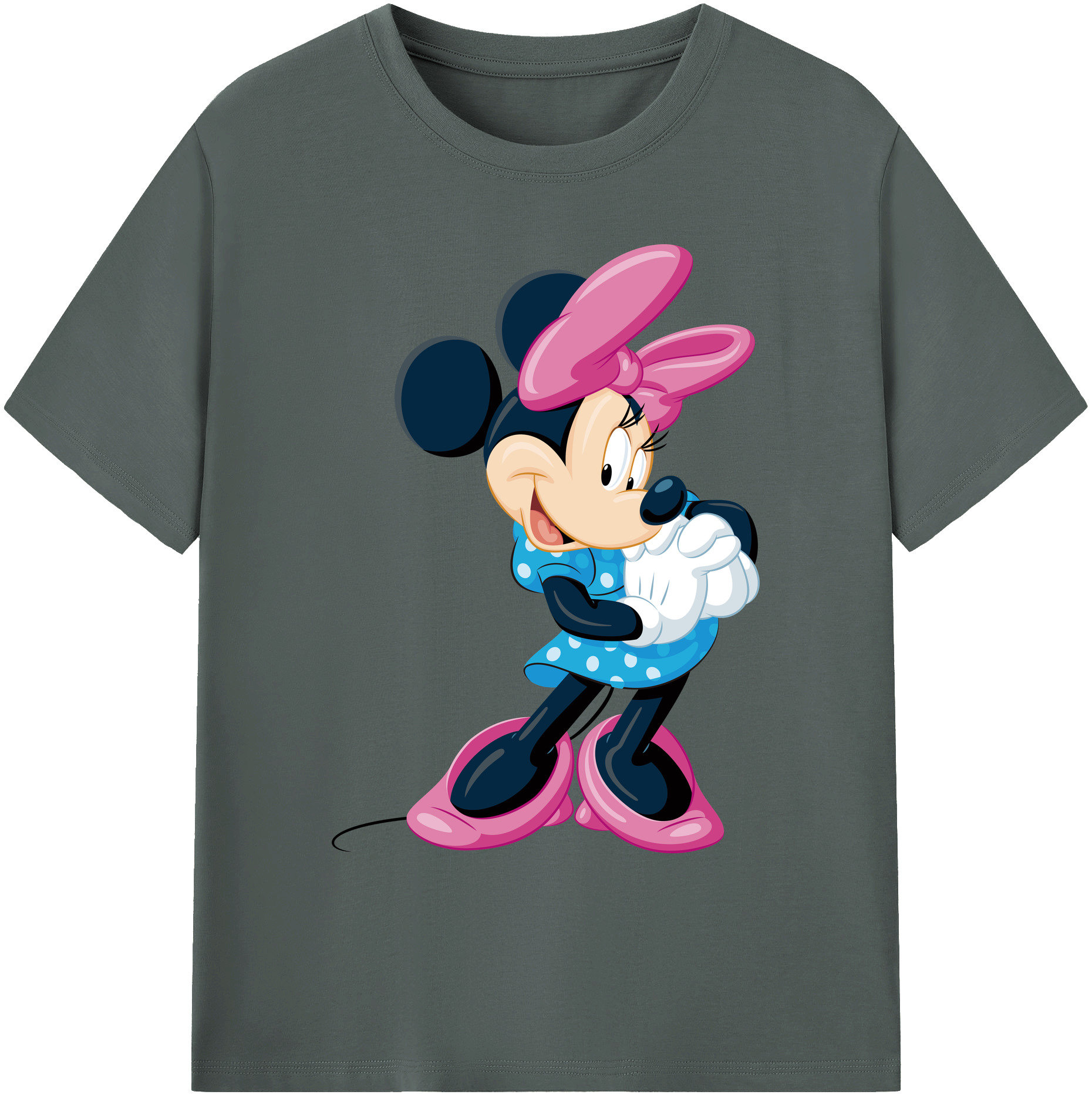 （画像用） ミッキーマウス Mickey Mouse 綿100％ メンズ半袖Tシャツ｜肌触りやわらか＆通気性